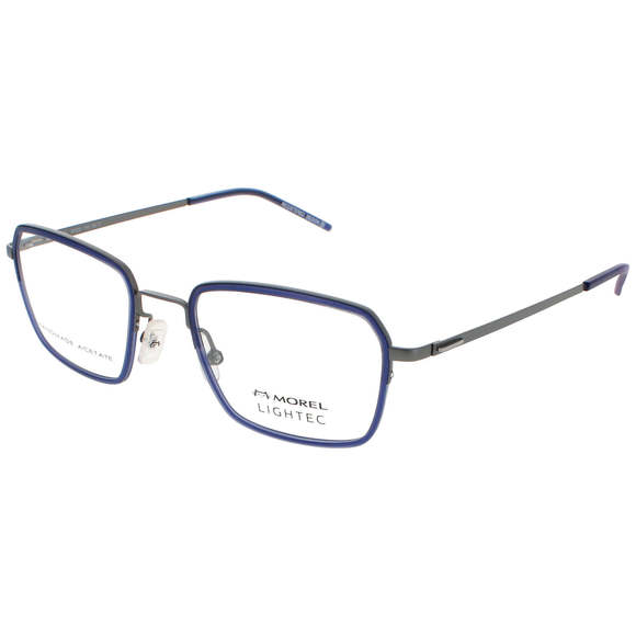 LIGHTEC-MOREL 30263L-BG17-50 Eyeglasses Eye Glasses BG17 BLUE Authentic New 50mm - Picture 1 of 1